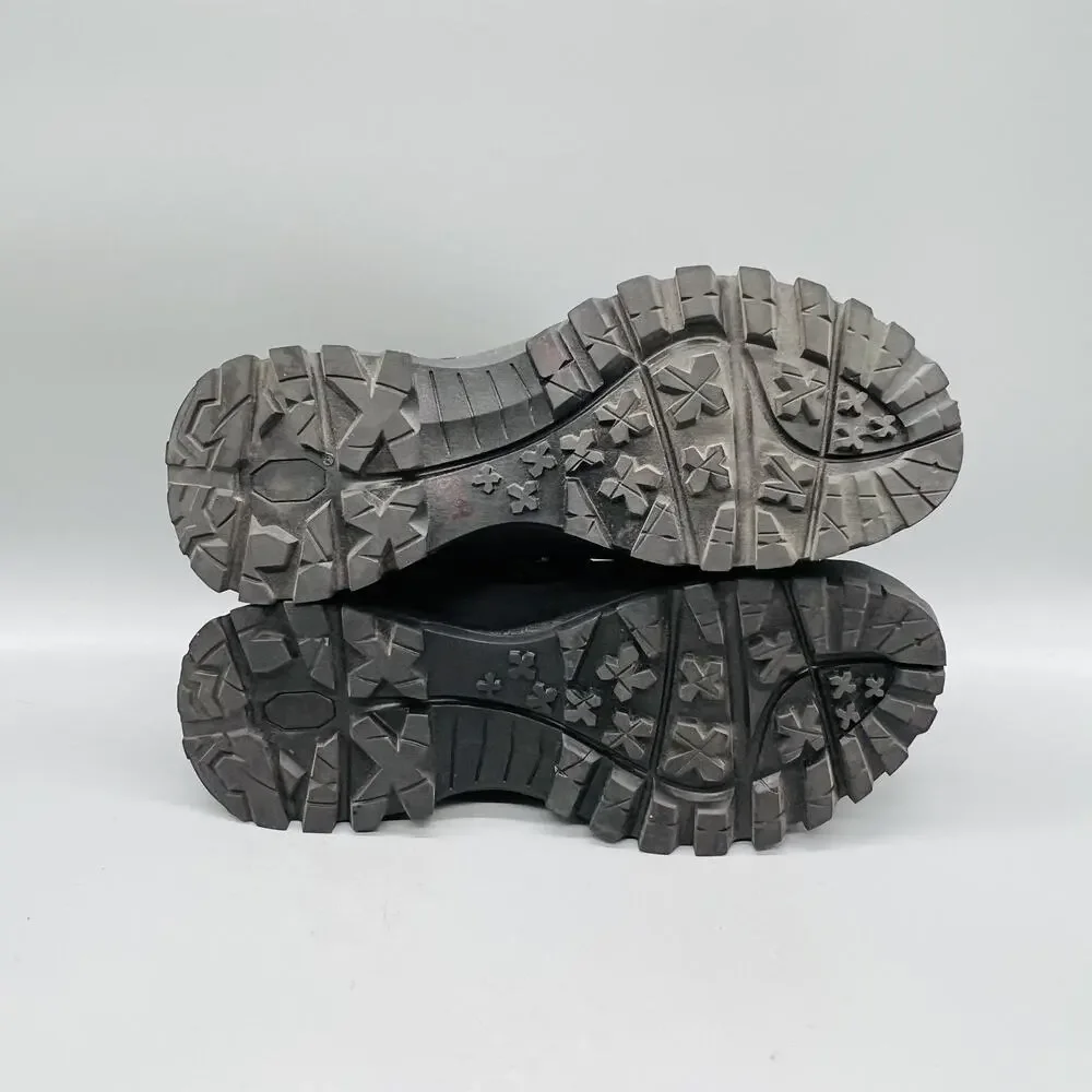 MUTMA Shoes Womens 8.5 Black Gura Platform Mary Jane Lug Sole Anthropologie